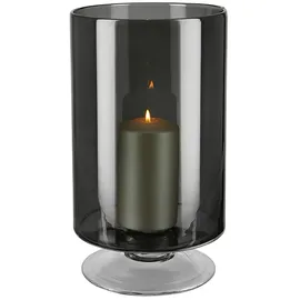 Fink Windlicht VIANA Glas Grau