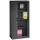 Californian Products CP Omnispace Rollladenschrank schwarzgrau 3 Fachböden 80,0 x 42,0 x 166,0 cm