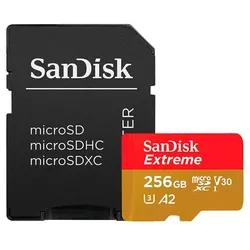 SanDisk Extreme PLUS Speicherkarte 256 GB