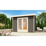 Karibu Mainburg 9 kW Bio-Kombiofen + int. Steuerung + Dachkranz