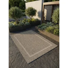 KADIMA DESIGN Balkonteppich Braun, 240x340 cm, – Böden, Teppiche, Outdoorteppiche