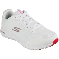 Skechers Damen Fairway 3 Sneaker, weiß/pink, 38 EU - 38 EU