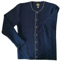 Hammerschmid Trachtenstrickjacke Strickjacke "Simon" blau 50