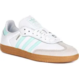adidas Samba OG Cloud White/Semi Flash Aqua/Gum 40