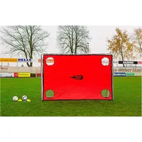 powershot Fußball-Torwand 3,7 x 2 m schwarz No Size
