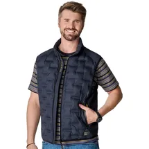 CasaModa Funktionsweste in Dunkelblau | 3XL