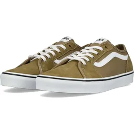 Vans Filmore Decon Herren Sneaker, Suede Canvas Olive White, 44 EU