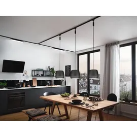 Paulmann URail LED Panel Loop Schwarz matt chrom 38 cm 7 W