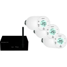 blossom-ic Avalon+ Tres Set Heizkörperthermostat 3er Set mit Gateway