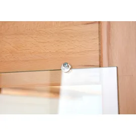 vogl möbelfabrik Vitrine Toronto 105 x 42 x 191 cm Beige
