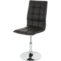 Mendler 2er-Set Esszimmerstuhl HWC-C41, Stuhl Küchenstuhl, höhenverstellbar drehbar, Kunstleder