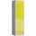 Classix Spind lichtgrau, zinkgelb X-510406, 1 Schließfach 50,0 x 50,0 x 180,0 cm