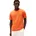Regular Fit T-Shirt aus reiner Baumwolle Orange XL