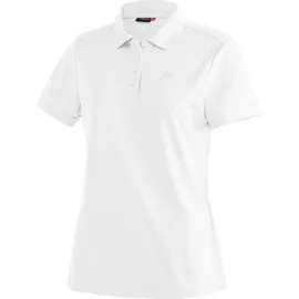 Maier Sports Ulrike Kurzarm-poloshirt - White - M-L