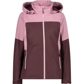 CMP Damen Jacke Woman Jacket Zip Hood 33Z5026-C904 36 - Plum - 36
