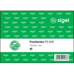 SIGEL Postkarten A6 100ST PS600