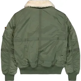 Alpha Industries B-15 III TT Two Tone grün 2XL