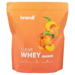 brandl Clear Whey Protein - Natural Peach