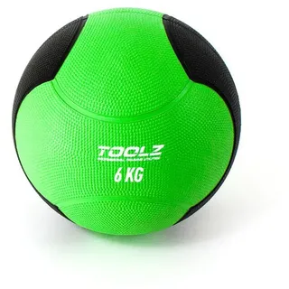 toolz 6 Kg Medizinball - Green / Black - 6 kg