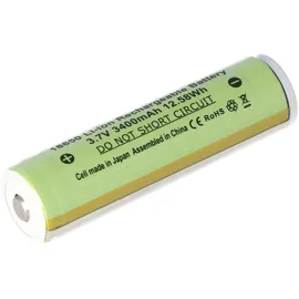 Panasonic Akku passend für den Li-Ion Akku Ledlenser 501001 Ersatz-Akku M7R, M7RX, X7R, H14R.2, F1R, H8R, M7R, MH10, MT10, P7R, PL6, MH11, ML6, iA6R, iH8R