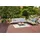 Siena Garden Alvida Loungetisch  74 x 74 x 30 cm matt anthrazit