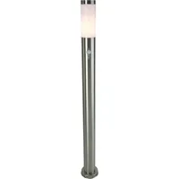 Deko-Light Außenstandleuchte Edelstahl 110,0 cm mit Bewegungsmelder silber