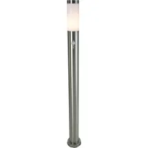 Deko-Light Außenstandleuchte Edelstahl 110,0 cm mit Bewegungsmelder silber