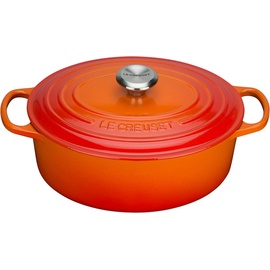 Le Creuset Signature Bräter 35 cm oval ofenrot
