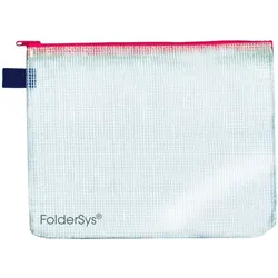 FolderSys PVC-Sammelbeutel/Kleinkrambeutel B6 transparent mit Reißverschluss