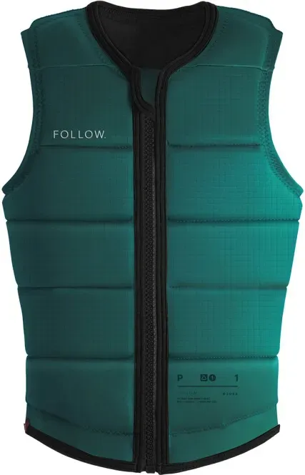 FOLLOW P1 TRACTION LADIES Weste 2026 emerald - XS