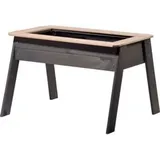 Dobar Kinderhochbeet mit Ablage 78 x 60 x 50 cm grau