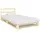 vidaXL Palettenbett 90 x 200 cm natur