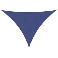 VidaXL Sonnensegel Oxford-Gewebe Dreieckig 4x5x6,4 m Blau