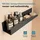 doporro Duschablage ohne Bohren 50 cm, Duschregal Schwarz zum Kleben oder Bohren, rostfreier Badezimmer Organizer , Küche, Reglo-15
