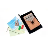 Gewa Kalimba Daumenklavier Mahagoni, Motiv Tribal, 17 Stahlzungen, stimmbar,