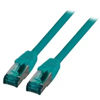 EFB-Elektronik EFB Patchkabel S/FTP Cat.6A, LSZH grün