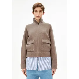 ARMEDANGELS SHORT KNIT Strickjacke beige XS