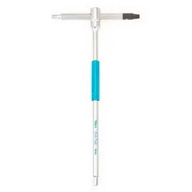 Park Tool Thh-4 Sliding T-handle Hex Wrench Werkzeug - Silver / Blue - 4 mm