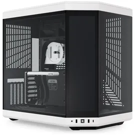 HYTE Y70 Touch Infinite Panda ATX Midi Tower Gaming Gehäuse weiß/schwarz Seitenfenster
