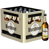 Warsteiner Radler Zitrone Alkoholfrei 0,0% Flaschenbier, MEHRWEG im Kasten, 100% natürliches & isotonisches alkoholfreies Radler (0,0% Alkohol) Biermischgetränk, 20er Kiste (20 x 0.5 l)