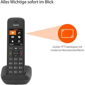 Gigaset C575A Duo schwarz