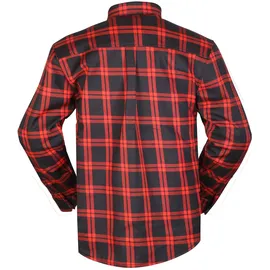 Modeka GmbH Colden Hemd Schwarz/Rot S