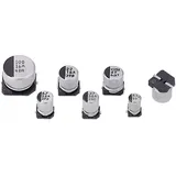 Weltron Elektrolyt-Kondensator SMD 100 μF V/DC 20 % x H) 8 mm x 6 mm