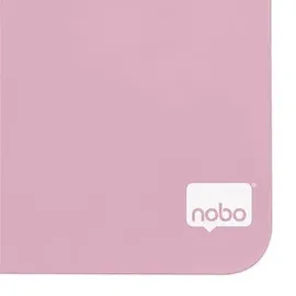 NOBO Magnettafel 36 x 36 cm Rosa