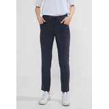 Cecil Jogger Pants »Style Tracey Travel«, Gr. S (38) - Länge 28, universal blue, , 26761804-S Länge 28