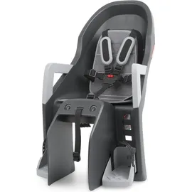 Polisport Guppy Maxi+ CFS Fahrradkindersitzhalterung hinten – Dunkelgrau/Silber