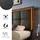 XDOVET Polsterbett 160 x 200 cm Schwarz