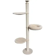 active cats Domestic Deckenspanner 3 Schlafplätze weiß