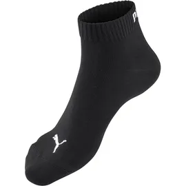 Puma Quarter Socken, 6er Pack Stretch-Quarter Plain ECOM 6P schwarz 47-49
