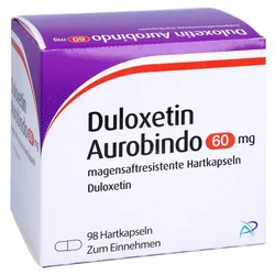 DULOXETIN Aurobindo 60 mg magensaftres.Hartkapseln 98 St